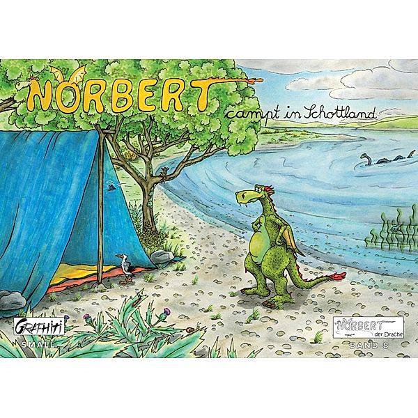 Norbert campt in Schottland / Norbert der Drache (Kleinformat) Bd.8, Ingrid Bürger