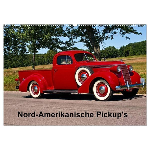 Nord-Amerikanische Pickup's (Wandkalender 2024 DIN A2 quer), CALVENDO Monatskalender, Fred Heidel/Performance Image