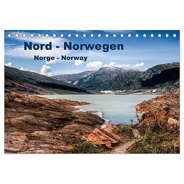 Nord Norwegen Norge - Norway (Tischkalender 2024 DIN A5 quer), CALVENDO Monatskalender, Dirk rosin