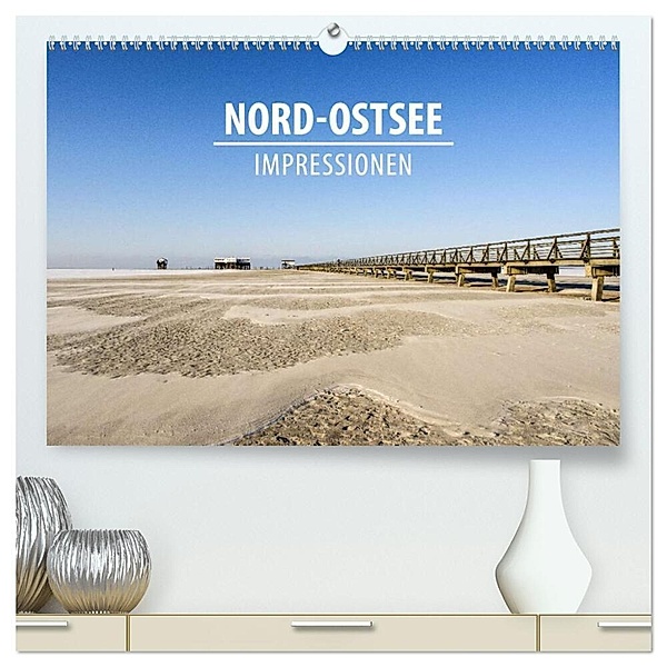 Nord-Ostsee Impressionen (hochwertiger Premium Wandkalender 2024 DIN A2 quer), Kunstdruck in Hochglanz, Ralph Kerpa