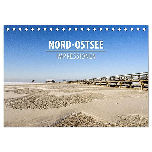 Nord-Ostsee Impressionen (Tischkalender 2024 DIN A5 quer), CALVENDO Monatskalender, Ralph Kerpa