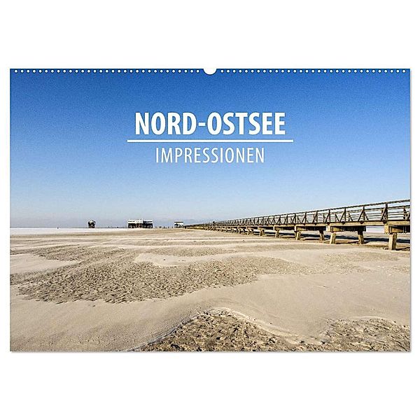 Nord-Ostsee Impressionen (Wandkalender 2024 DIN A2 quer), CALVENDO Monatskalender, Ralph Kerpa