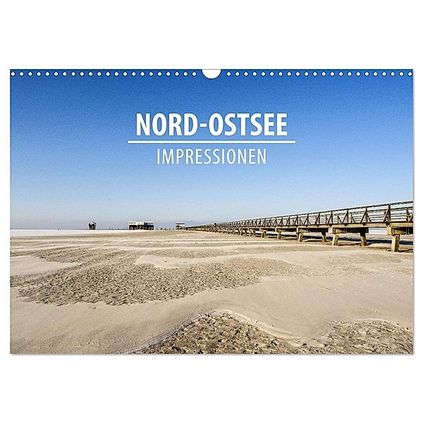 Nord-Ostsee Impressionen (Wandkalender 2024 DIN A3 quer), CALVENDO Monatskalender, Ralph Kerpa