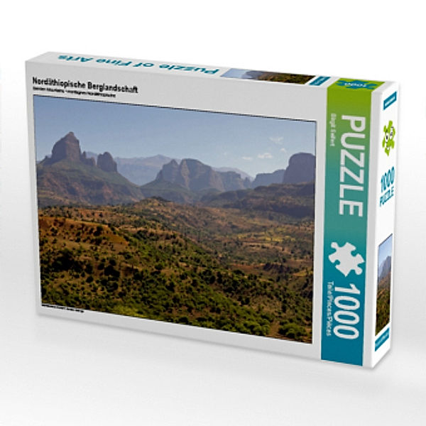 Nordäthiopische Berglandschaft (Puzzle), Birgit Seifert