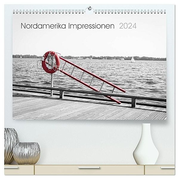 Nordamerika Impressionen 2024 (hochwertiger Premium Wandkalender 2024 DIN A2 quer), Kunstdruck in Hochglanz, Stefan Ganz