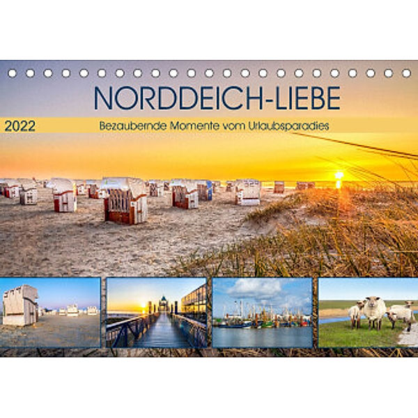 NORDDEICH-LIEBE (Tischkalender 2022 DIN A5 quer), Andrea Dreegmeyer