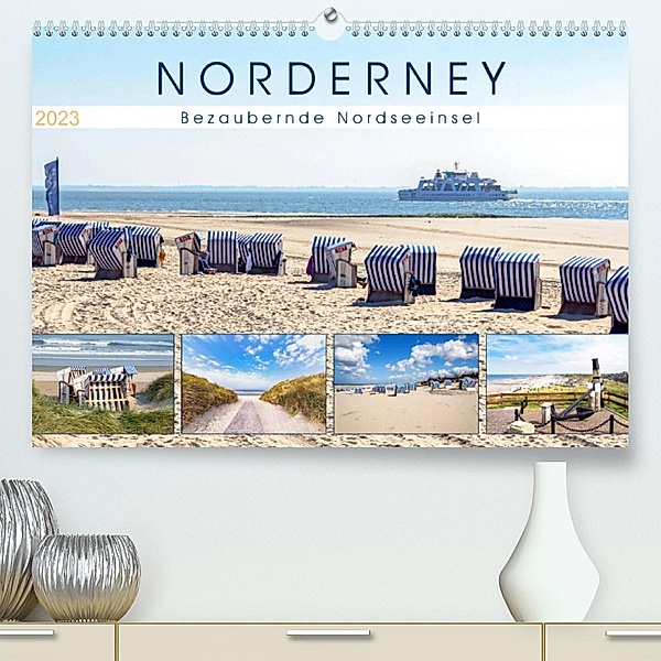 NORDERNEY Bezaubernde Nordseeinsel (Premium, hochwertiger DIN A2 Wandkalender 2023, Kunstdruck in Hochglanz), Andrea Dreegmeyer