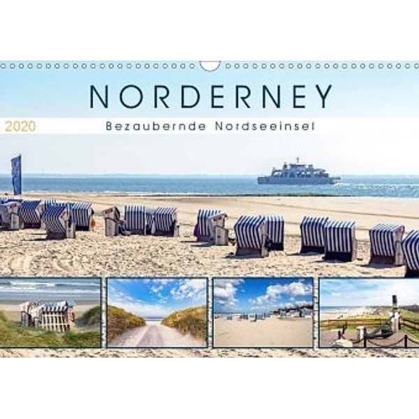 NORDERNEY Bezaubernde Nordseeinsel (Wandkalender 2020 DIN A3 quer), Andrea Dreegmeyer