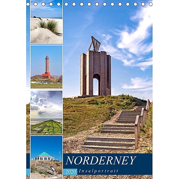 Norderney Inselportrait (Tischkalender 2020 DIN A5 hoch), Andrea Dreegmeyer