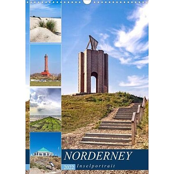 Norderney Inselportrait (Wandkalender 2022 DIN A3 hoch), Andrea Dreegmeyer