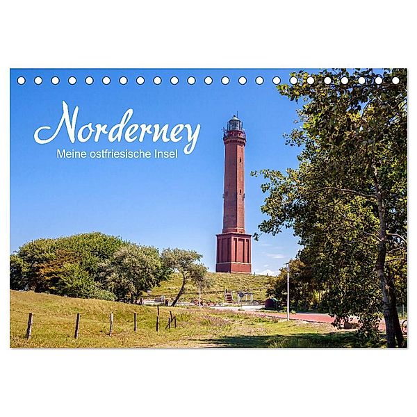 Norderney. Meine ostfriesische Insel (Tischkalender 2024 DIN A5 quer), CALVENDO Monatskalender, Andrea Dreegmeyer