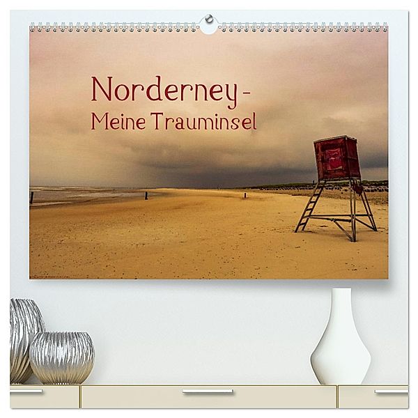 Norderney - Meine Trauminsel (hochwertiger Premium Wandkalender 2025 DIN A2 quer), Kunstdruck in Hochglanz, Calvendo, Rüdiger Zitt