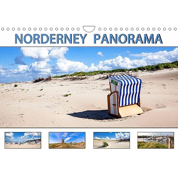 NORDERNEY PANORAMA (Wandkalender 2023 DIN A4 quer), Andrea Dreegmeyer
