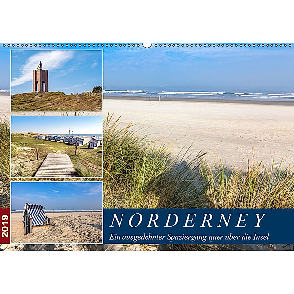 Norderney Spaziergang (Wandkalender 2019 DIN A2 quer), Andrea Dreegmeyer