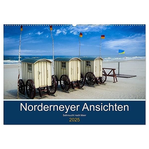 Norderneyer Ansichten (Wandkalender 2025 DIN A2 quer), CALVENDO Monatskalender, Calvendo, Thorsten Kleinfeld