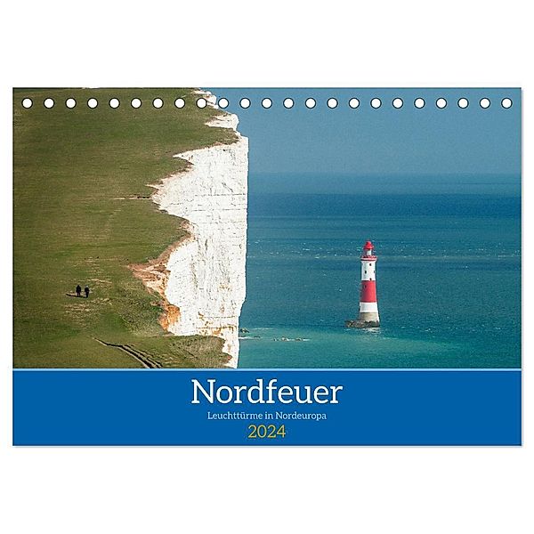Nordfeuer (Tischkalender 2024 DIN A5 quer), CALVENDO Monatskalender, Olaf Menz