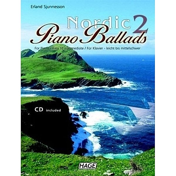 Nordic Piano Ballads, m. Audio-CD.Bd.2, Erland Sjunnesson