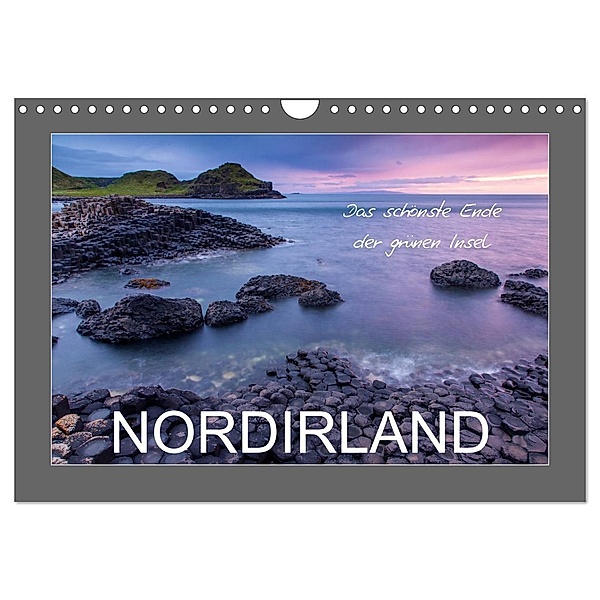 Nordirland - das schönste Ende der grünen Insel (Wandkalender 2024 DIN A4 quer), CALVENDO Monatskalender, Ferry Böhme