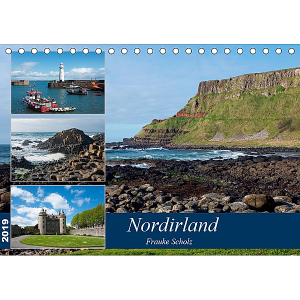 Nordirlands Highlights (Tischkalender 2019 DIN A5 quer), Frauke Scholz