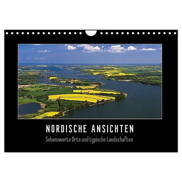 Nordische Ansichten - Sehenswerte Orte und typische Landschaften Norddeutschlands (Wandkalender 2024 DIN A4 quer), CALVENDO Monatskalender, Susann Kuhr