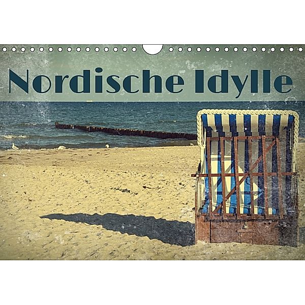 Nordische Idylle (Wandkalender 2018 DIN A4 quer), Heike Hultsch