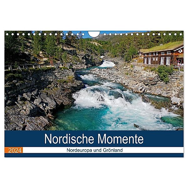 Nordische Momente (Wandkalender 2024 DIN A4 quer), CALVENDO Monatskalender, Reinhard Pantke