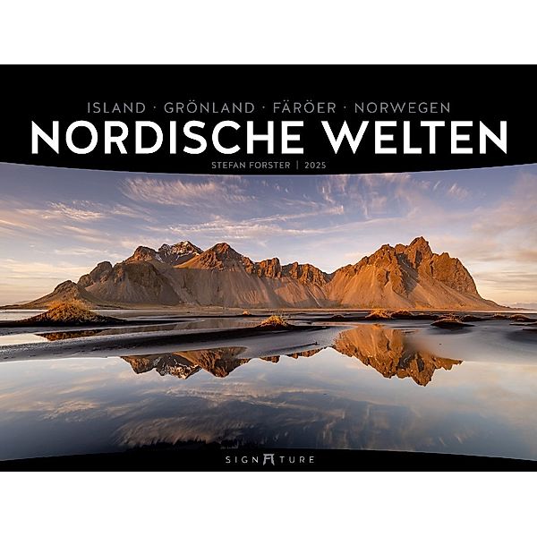 Nordische Welten - Signature Kalender 2025, Stefan Forster, Ackermann Kunstverlag