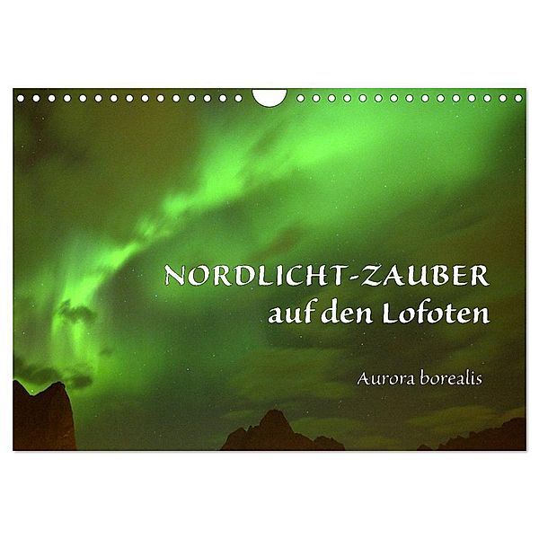 Nordlicht-Zauber auf den Lofoten. Aurora borealis (Wandkalender 2024 DIN A4 quer), CALVENDO Monatskalender, Gugigei