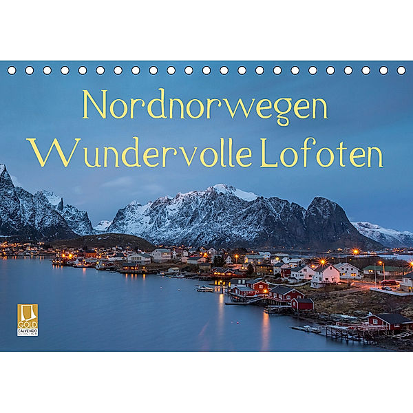 Nordnorwegen - Wundervolle Lofoten (Tischkalender 2019 DIN A5 quer), Nick Wrobel