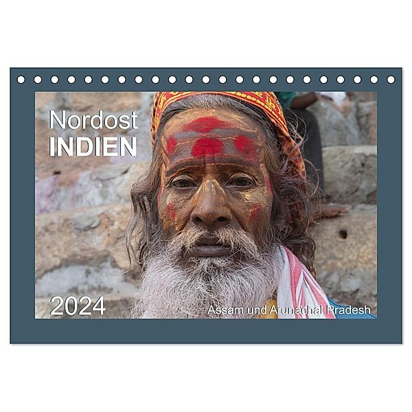 Nordost INDIEN Assam und Arunachal Pradesh (Tischkalender 2024 DIN A5 quer), CALVENDO Monatskalender, Manfred Bergermann