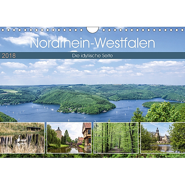 Nordrhein-Westfalen - Die idyllische Seite (Wandkalender 2018 DIN A4 quer), Thomas Becker