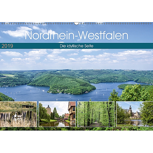 Nordrhein-Westfalen - Die idyllische Seite (Wandkalender 2019 DIN A2 quer), Thomas Becker