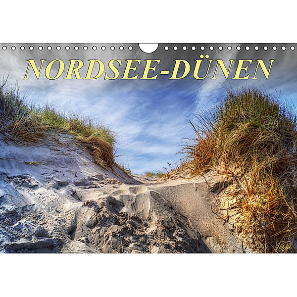 Nordsee-Dünen - Geburtstagskalender (Wandkalender 2019 DIN A4 quer), Peter Roder