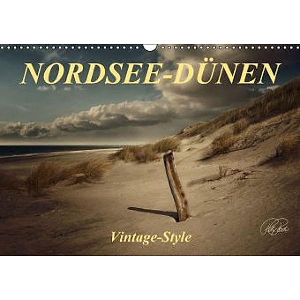 Nordsee-Dünen, Vintage-Style (Wandkalender 2016 DIN A3 quer), Peter Roder