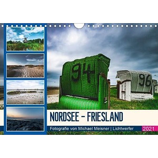 Nordsee - Friesland (Wandkalender 2021 DIN A4 quer), Lichtwerfer Michael Meisner