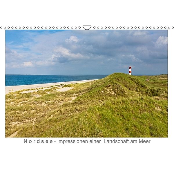 Nordsee - Impressionen einer Landschaft am Meer (Wandkalender immerwährend DIN A3 quer), Kalender365.com, k.A. kalender365.com