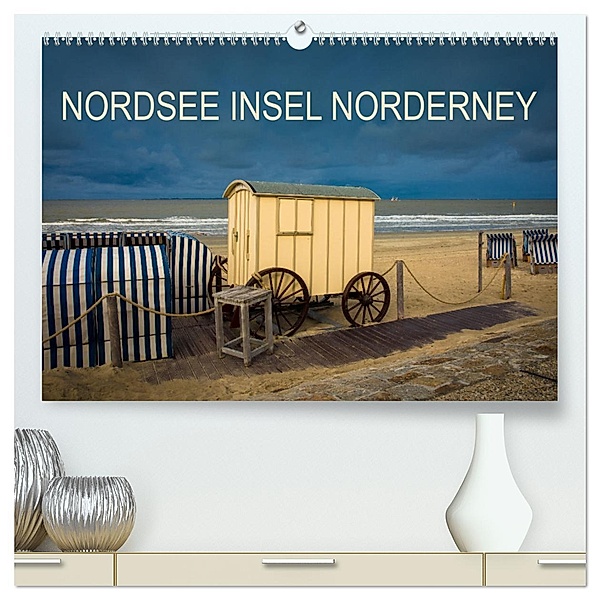 Nordsee Insel Norderney (hochwertiger Premium Wandkalender 2025 DIN A2 quer), Kunstdruck in Hochglanz, Calvendo, Dietmar Scherf