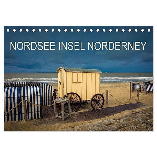 Nordsee Insel Norderney (Tischkalender 2025 DIN A5 quer), CALVENDO Monatskalender, Calvendo, Dietmar Scherf