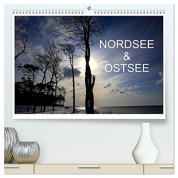 Nordsee & Ostsee (hochwertiger Premium Wandkalender 2024 DIN A2 quer), Kunstdruck in Hochglanz, Thomas Jäger