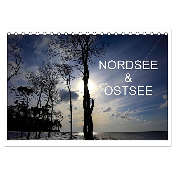 Nordsee & Ostsee (Tischkalender 2024 DIN A5 quer), CALVENDO Monatskalender, Thomas Jäger