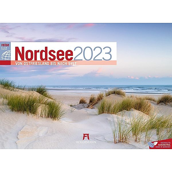 Nordsee ReiseLust Kalender 2023, Ackermann Kunstverlag