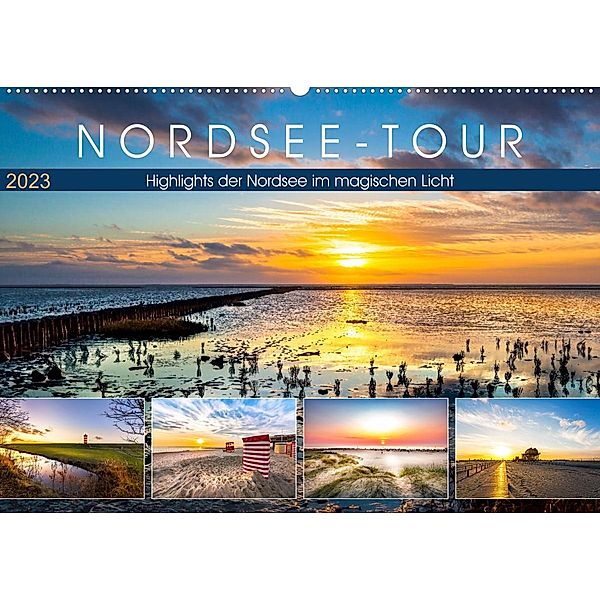 Nordsee-Tour (Wandkalender 2023 DIN A2 quer), A. Dreegmeyer