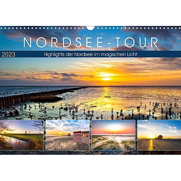 Nordsee-Tour (Wandkalender 2023 DIN A3 quer), A. Dreegmeyer