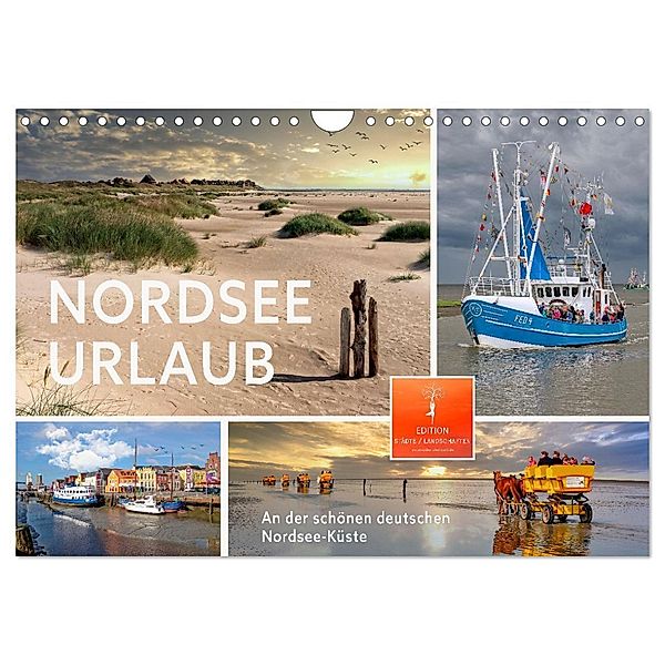 Nordsee-Urlaub (Wandkalender 2024 DIN A4 quer), CALVENDO Monatskalender, Peter Roder