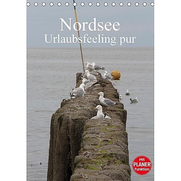 Nordsee / Urlaubsfeeling pur / Familienplaner (Tischkalender 2017 DIN A5 hoch), Andrea Potratz