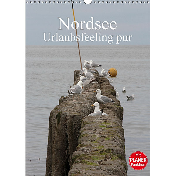 Nordsee / Urlaubsfeeling pur / Familienplaner (Wandkalender 2019 DIN A3 hoch), Andrea Potratz