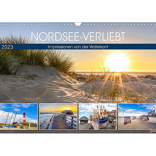 NORDSEE-VERLIEBT (Wandkalender 2023 DIN A3 quer), Andrea Dreegmeyer