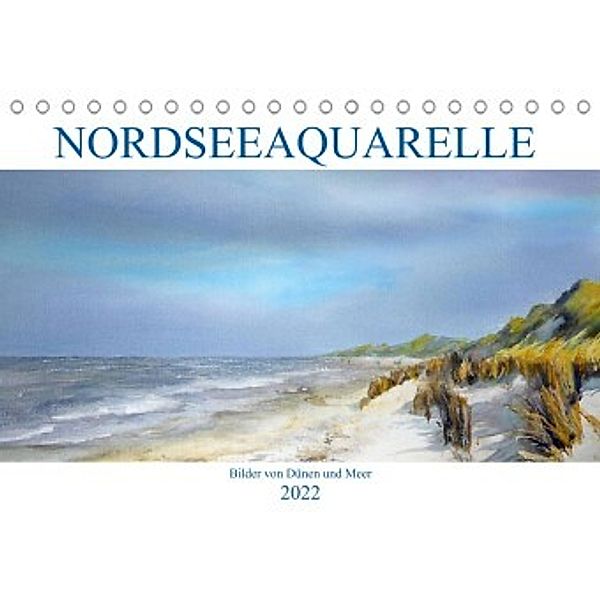 Nordseeaquarelle (Tischkalender 2022 DIN A5 quer), Wiebke Meier