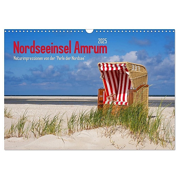 Nordseeinsel Amrum (Wandkalender 2025 DIN A3 quer), CALVENDO Monatskalender, Calvendo, AD DESIGN Photo + PhotoArt, Angela Dölling
