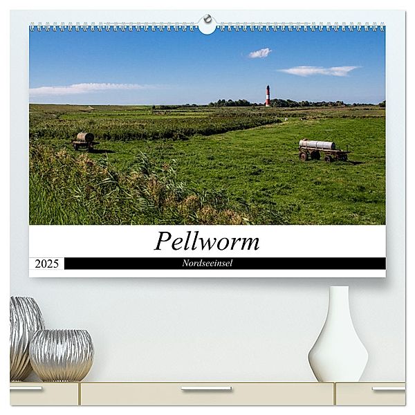 Nordseeinsel Pellworm 2025 (hochwertiger Premium Wandkalender 2025 DIN A2 quer), Kunstdruck in Hochglanz, Calvendo, Beate Kötzsch